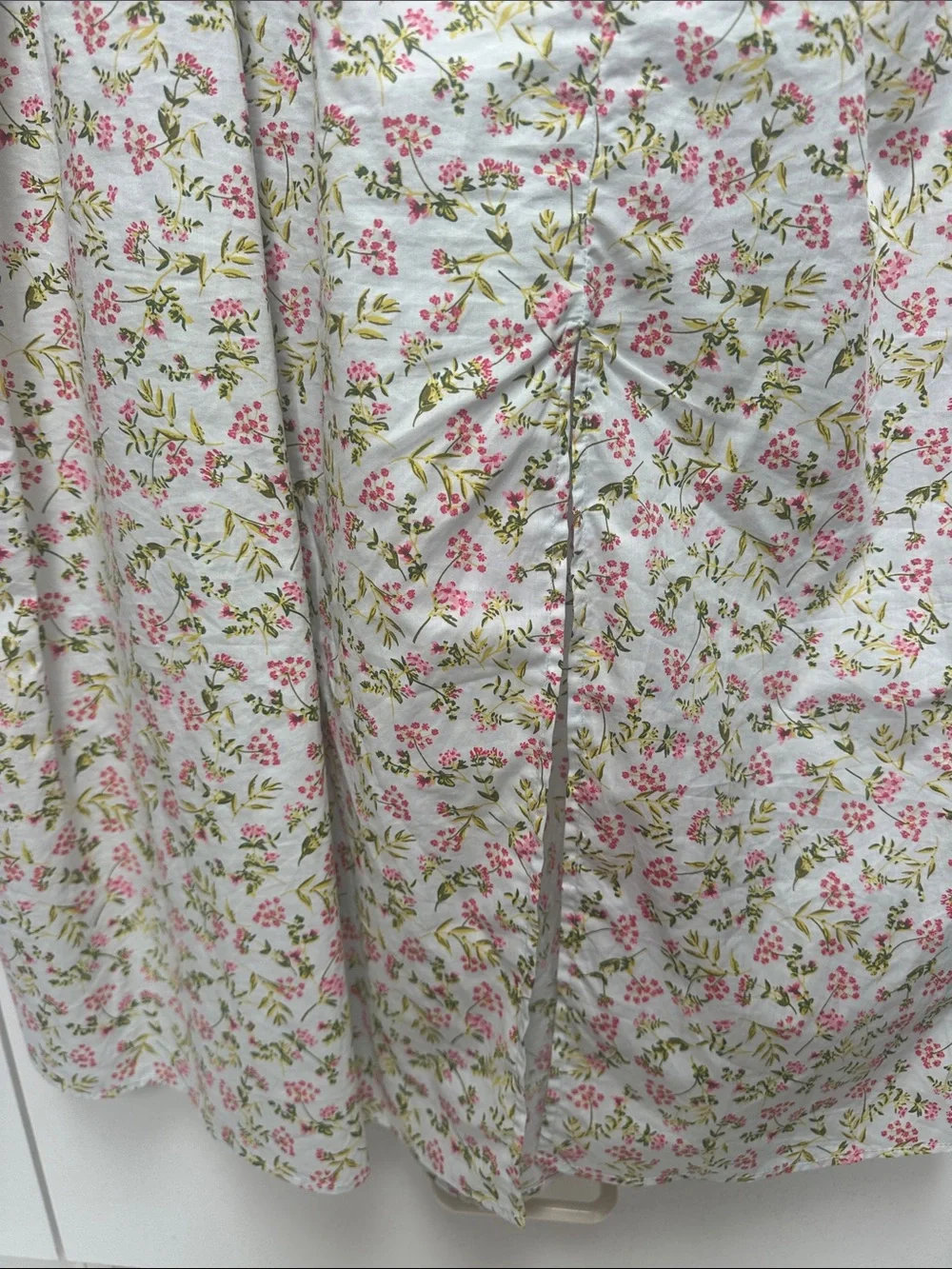 J. Crew smocked bodice